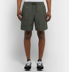 Filson - River Water Cotton-Blend Canvas Drawstring Shorts - Charcoal