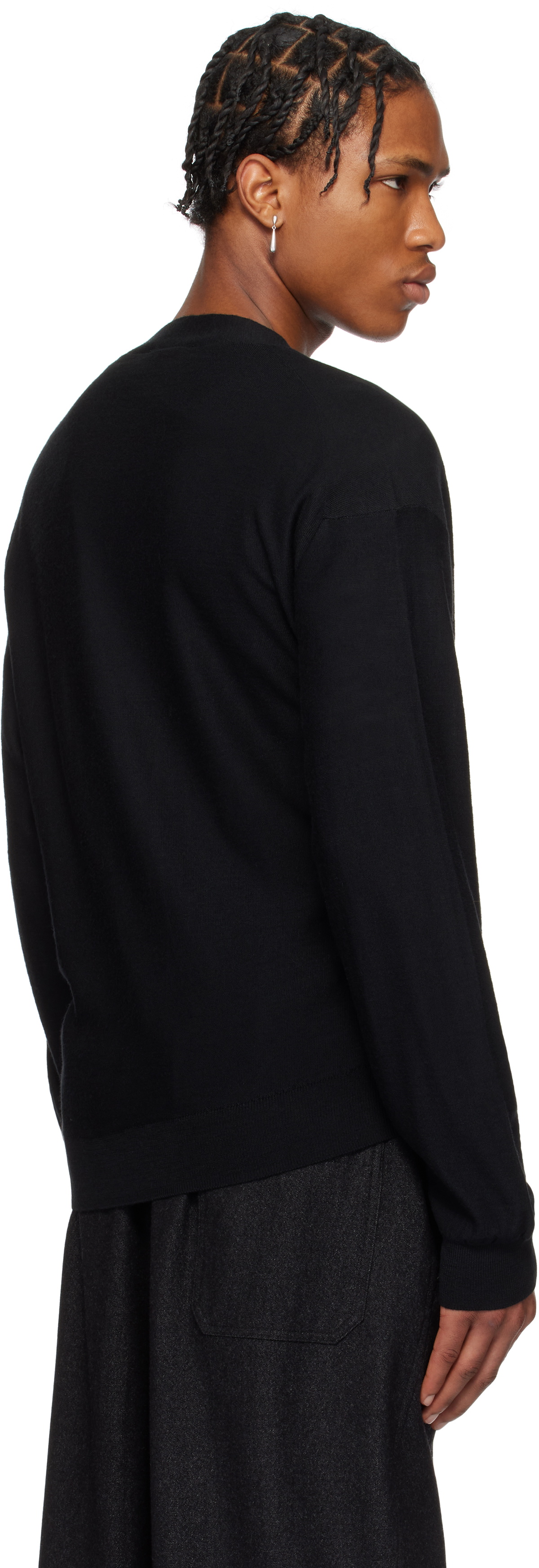 カットソー(長袖/七分) LEMAIRE 19AW SUPER LONG SLEEVES SWEATER LEMAIRE ルメール ボックス タートルネック Tシャツ M183 JE140 LJ015