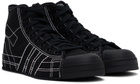 Y-3 Black Nizza Hi Sneakers