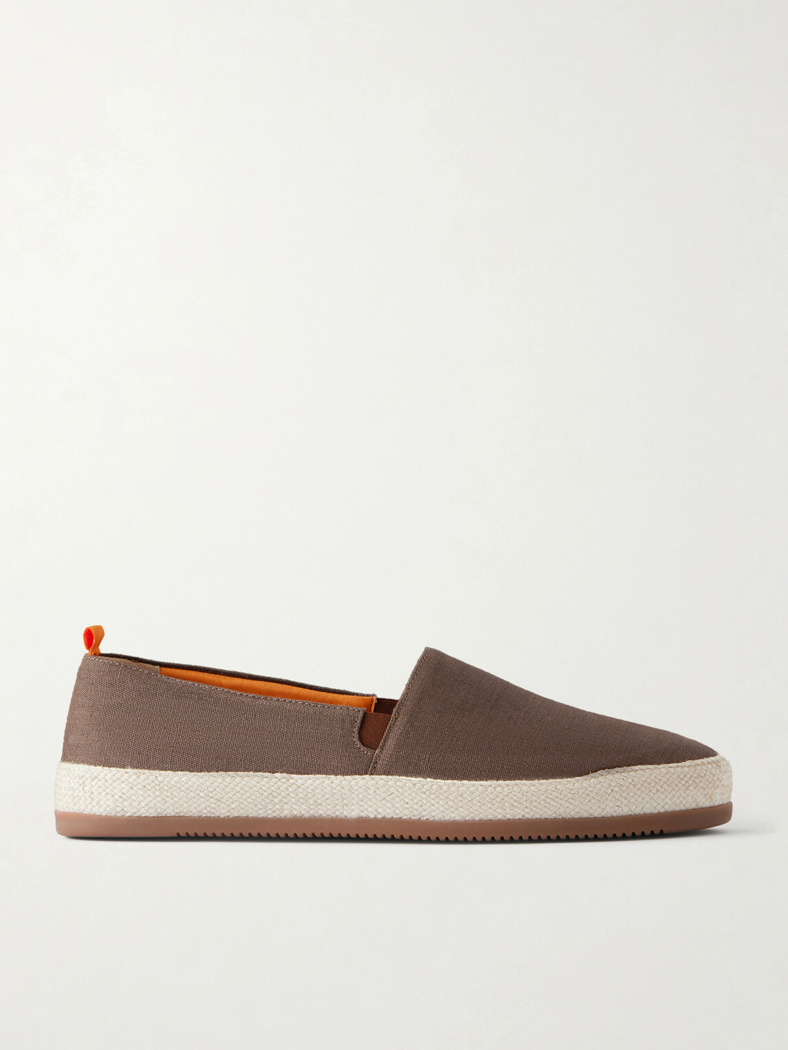 Mulo - Canvas Espadrilles - Brown