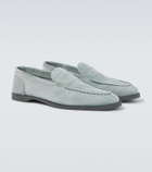 John Lobb Pace suede loafers