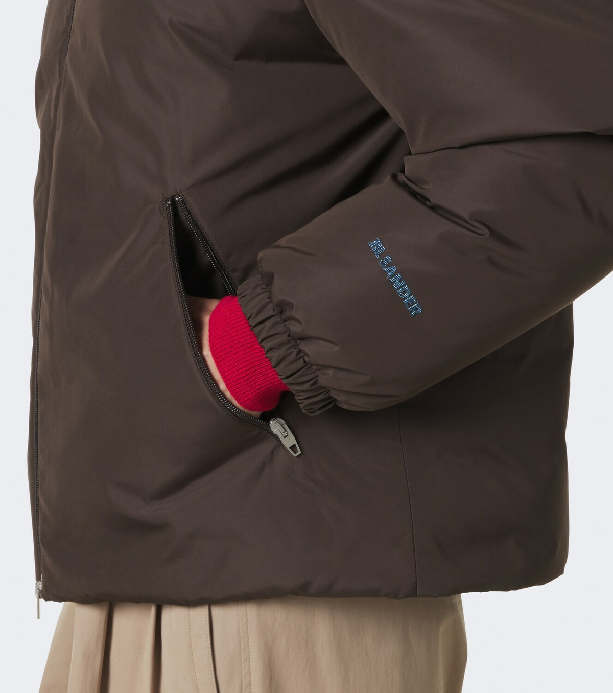 Jil Sander Technical down jacket