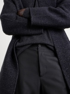 The Row - Ottis Straight-Leg Virgin Wool-Flannel Trousers - Black