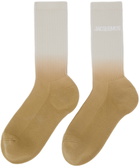 Jacquemus Khaki 'Les Chaussettes Moisson' Socks