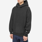 Champion Reverse Weave Men's Contemporary Garment Dyed Hoody in Black
