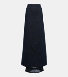 Brunello Cucinelli Cotton-blend maxi skirt