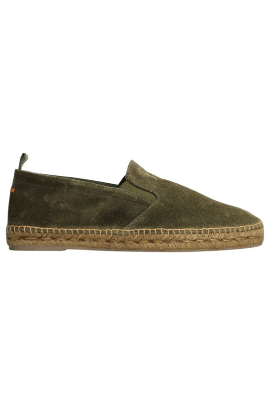 Photo: Castañer Joel T-186 Espadrilles In Green Suede