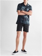 Nudie Jeans - Josh Straight-Leg Organic Denim Shorts - Black