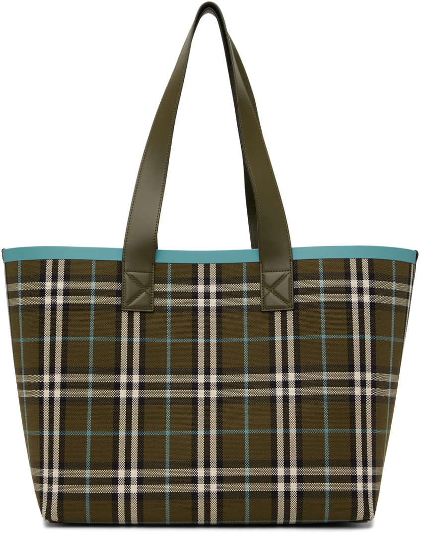 おすすめ☆大人気【Burberry】 カーキ ミニ London バッグ Burberry Khaki Medium London Tote Burberry