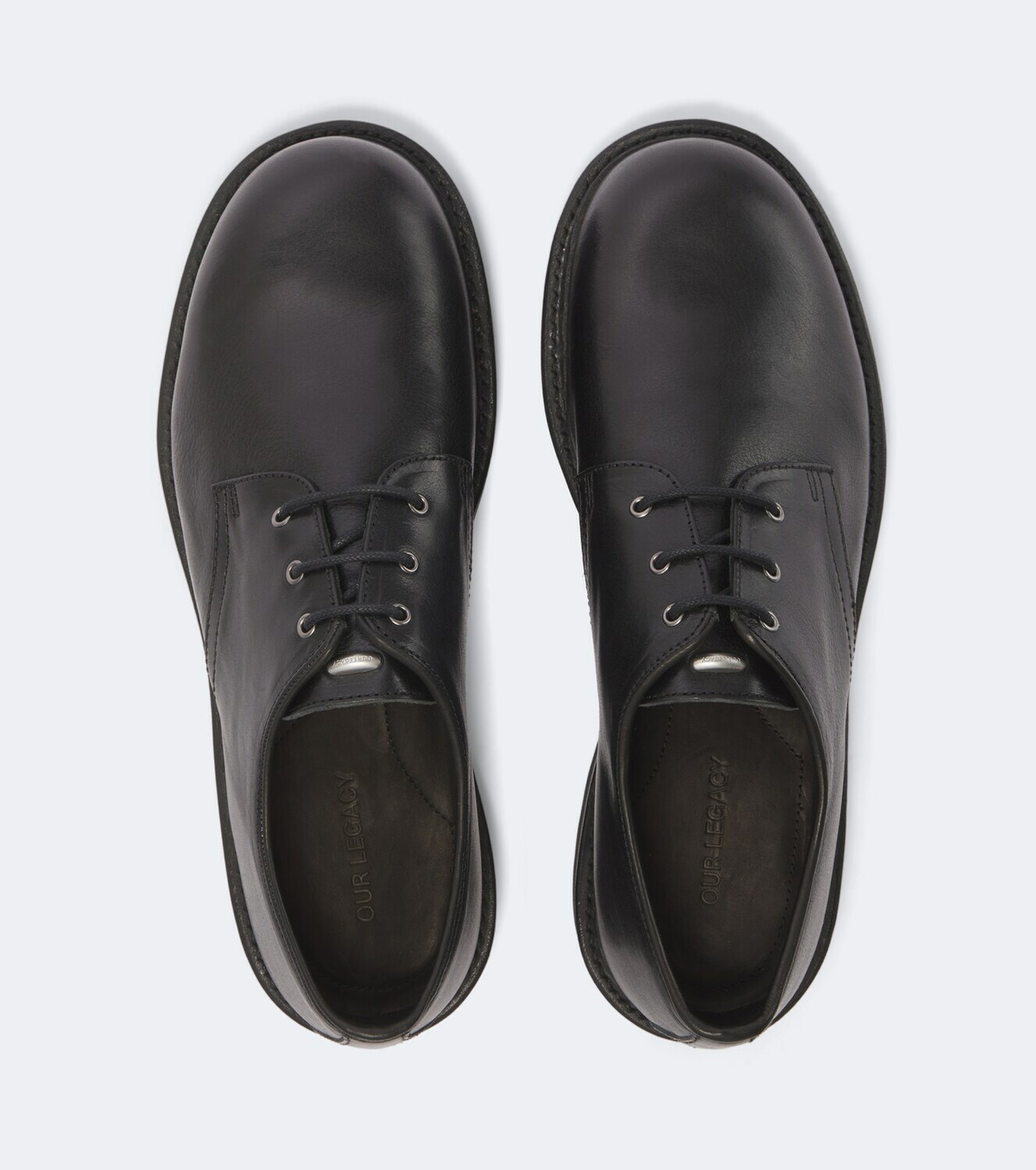 Our Legacy Trampler leather Derby shoes