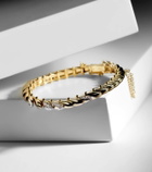Rainbow K Ecaille XS 14kt yellow and white gold bracelet with diamonds