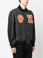 OFF-WHITE - Ow Patch Leather Jacket