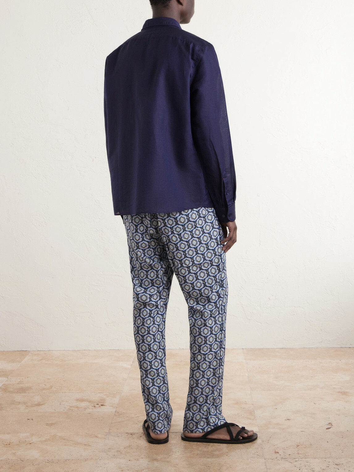 Orlebar Brown - Cesare Linen and Cotton-Blend Shirt - Blue