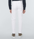 Kiton - Straight cotton-blend pants