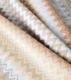 Missoni Giacomo Zigzag cotton terry bath mat