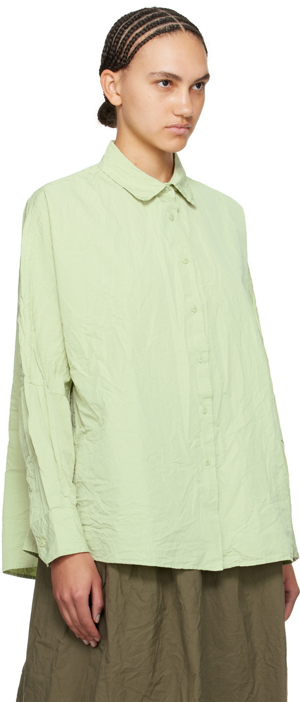 CASEY CASEY Green Waga Soleil Shirt CASEY CASEY