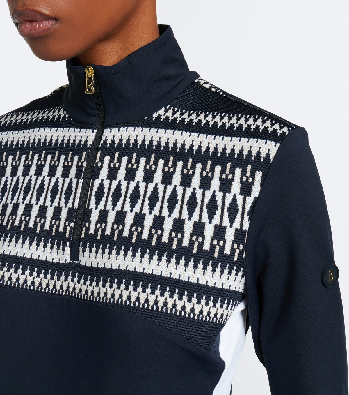 Bogner Joalyn jacquard ski top