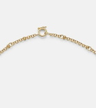 Spinelli Kilcollin Gravity Arc 18kt gold necklace with diamonds
