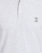 Brunello Cucinelli Mens Polo shirt Light in Grey