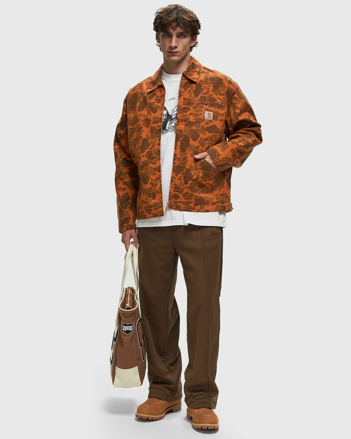 Carhartt Wip Bolan Sweat Pant Brown Sweatpants Carhartt WIP