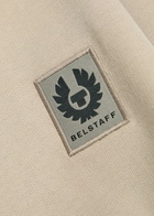 Belstaff Logo-appliquéd Cotton Sweatshirt Sand