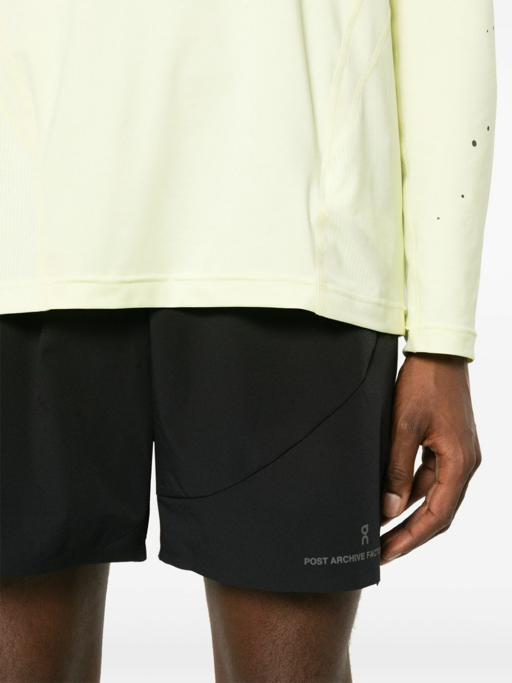 On Running X Post Archive Faction Black PAF Running Shorts