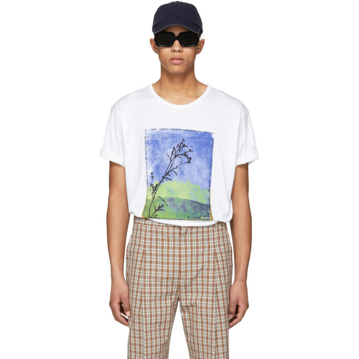 Photo: Acne Studios White Naive Land T-Shirt 