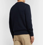 Polo Ralph Lauren - Logo-Intarsia Cotton Sweater - Blue