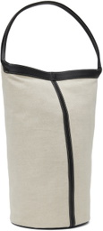 Recto Off-White & Black Bucket Bag