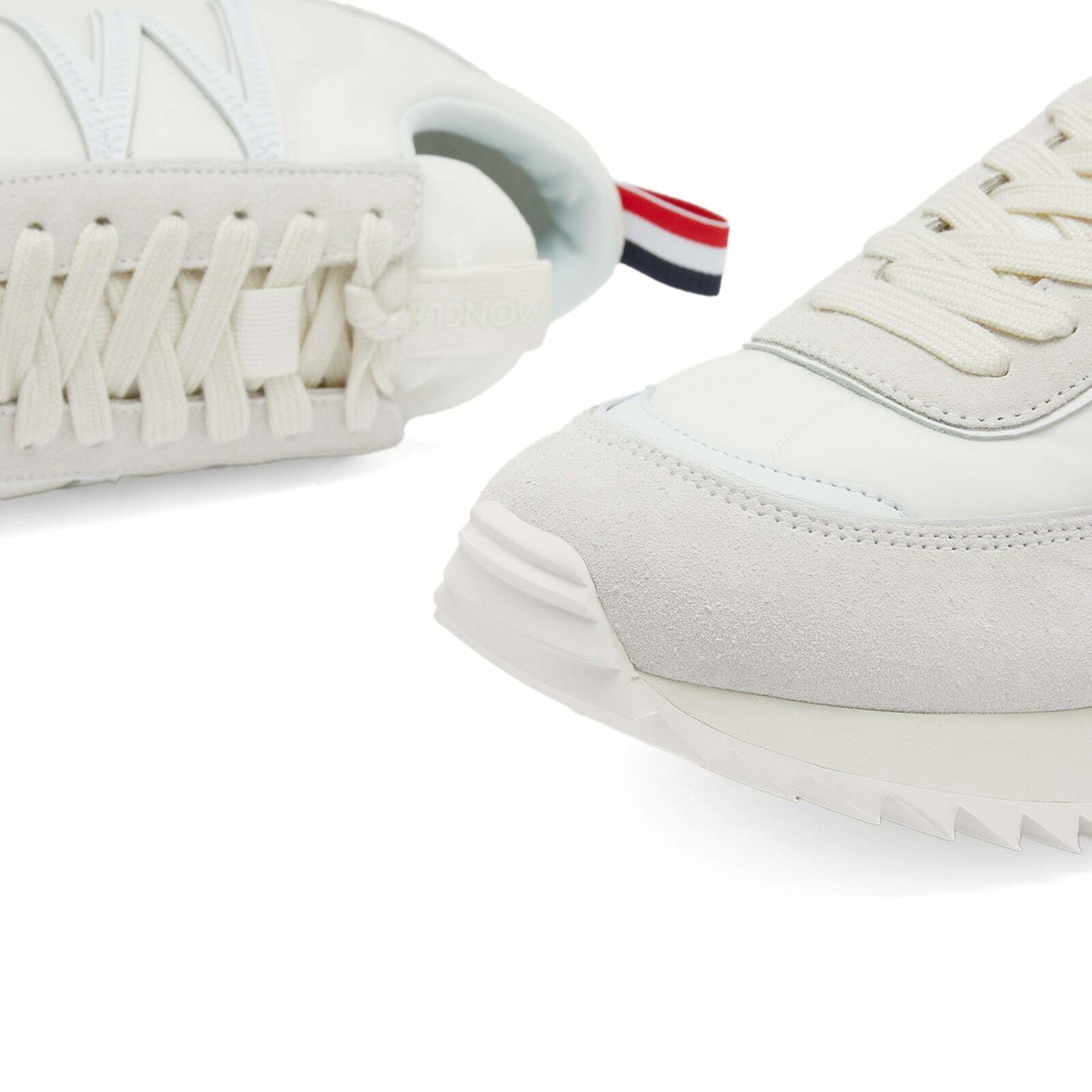 Moncler Men's Pacey Low Top Sneakers in White Moncler