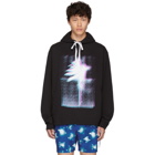 Double Rainbouu Black Couch Surf Hoodie