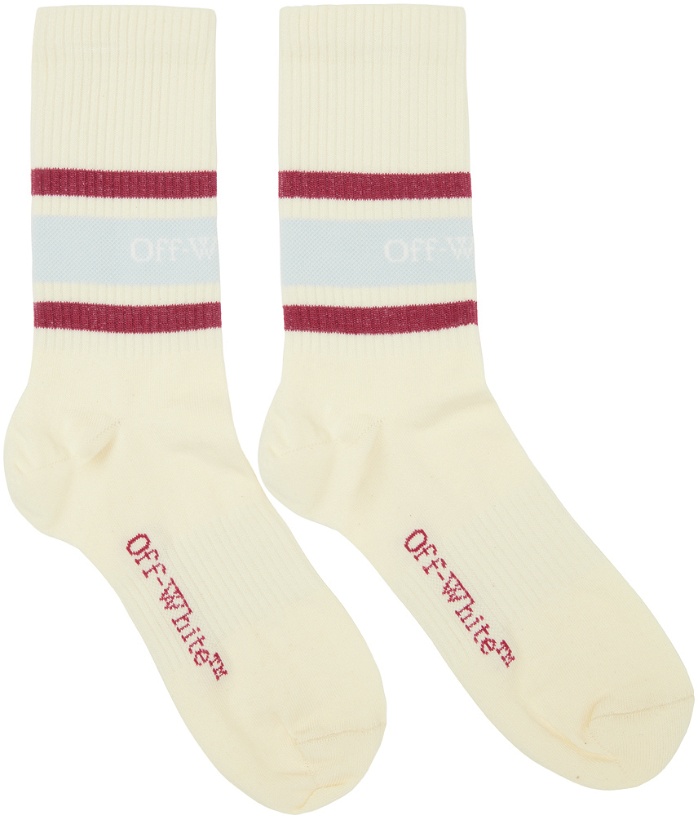 Photo: Off-White Off-White Striped Socks