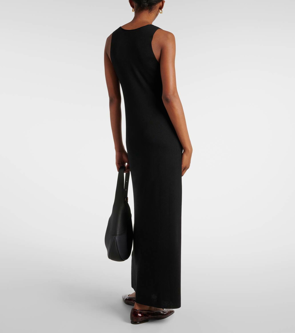 Loro Piana Lyskamm silk maxi dress