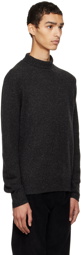 Vince Black Plush Turtleneck