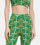 Dodo Bar Or Jacquard high-rise leggings