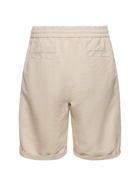 BRUNELLO CUCINELLI - Cotton & Linen Bermuda Shorts