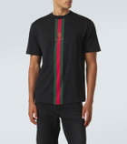 Gucci Web Stripe cotton T-shirt