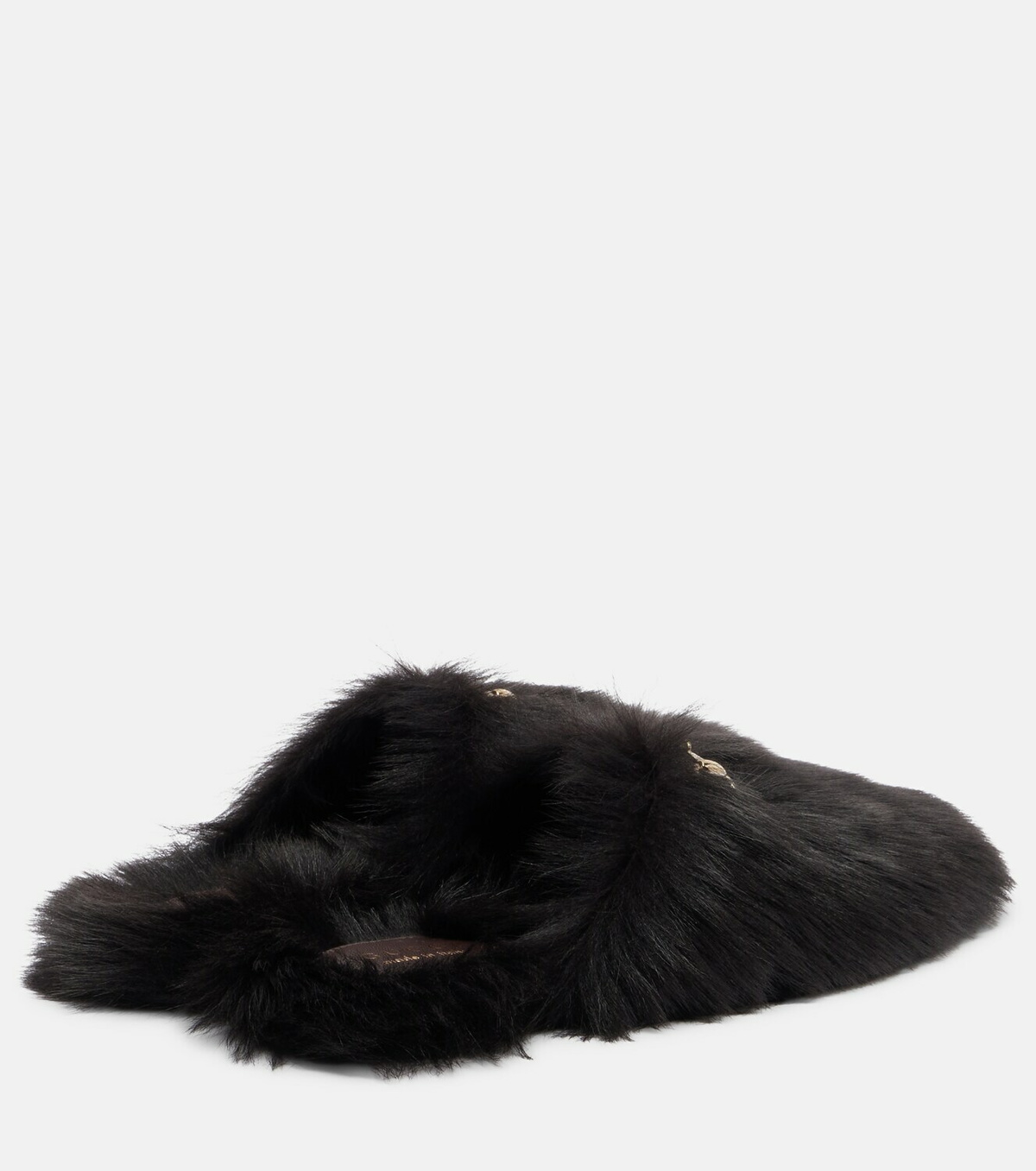 Gucci Horsebit shearling slippers
