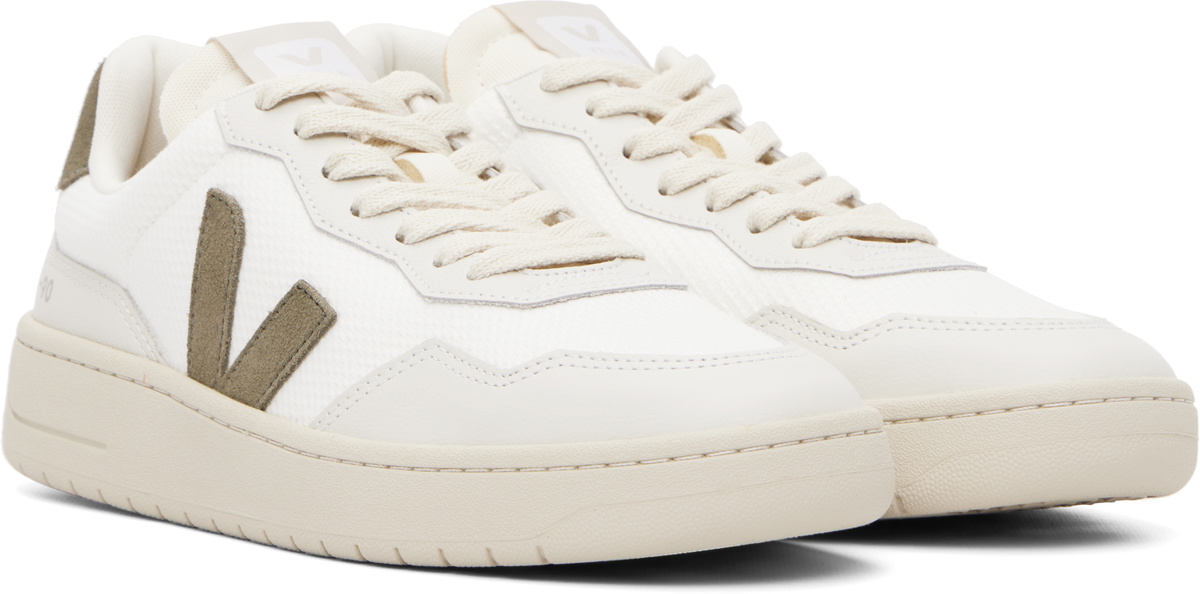 VEJA White V-90 B-Mesh Sneakers