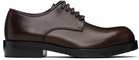 Dries Van Noten Brown Leather Derbys