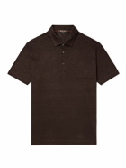 Loro Piana - Linen Polo Shirt - Brown