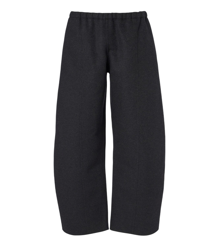 Photo: Khaite Clover wool barrel-leg pants