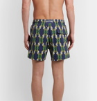 Vilebrequin - Moorise Mid-Length Printed Swim Shorts - Blue