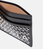 Alaïa Logo leather card holder