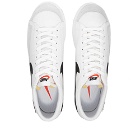 Nike Blazer Low Platform W Sneakers in White/Black/Sail/Orange