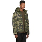 Nobis Reversible Green Oliver Puffer Jacket