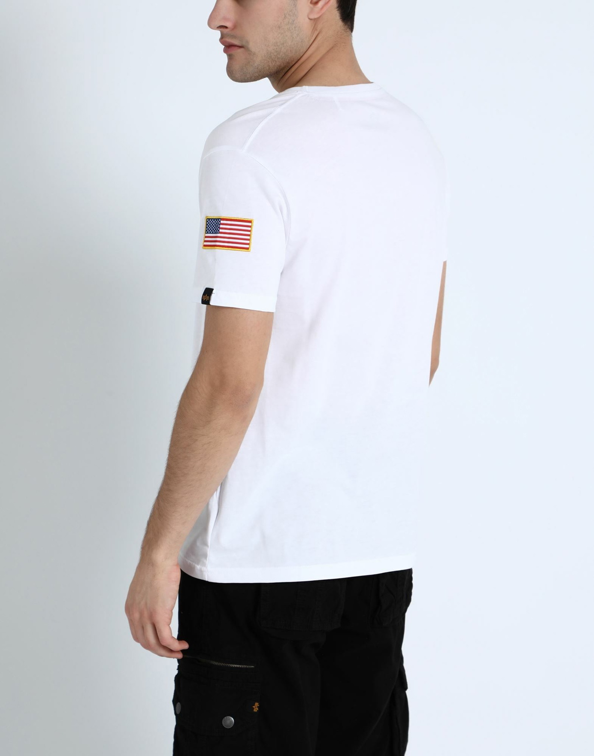 Alpha Industries Mens T-shirt in White
