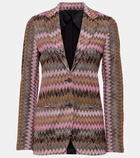 Missoni Zig Zag lamé blazer