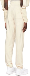 Luar Beige Logo Lounge Pants