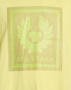 Belstaff Mens T-shirt Lime in Green